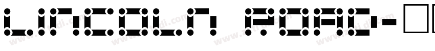 Lincoln Road字体转换